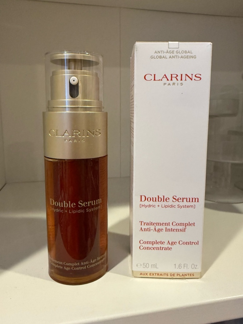 Clarins Double Serum - Complete Age Control Concentrate 50mL